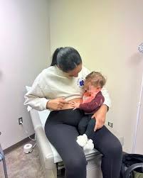 Today Nora, @tom.schweers, and I went to check up baby #2 🤍 Everything  went perfectly and Nora cannot wait to begin her duties as “BIG SIS” We  have so much to do-