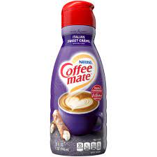 Maybe you would like to learn more about one of these? Italian Sweet Creme Flavored Coffee Creamer 32oz Official Coffee Mate