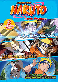 It is the third naruto movie. Viz See Naruto The Movie Guardians Of The Crescent Moon Kingdom