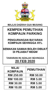 Need abbreviation of majlis daerah gua musang? Makluman Promosi Bayaran Majlis Daerah Gua Musang Facebook