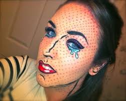 A form of art that depicts objects or scenes from everyday life and. Comic Book Makeup The Beauty Thesis Pop Art Makeup Comic Book Makeup Comic Makeup