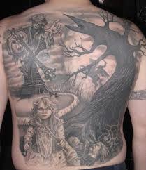 Visit out brand new location across from the bus terminal! Headless Horseman Scene By Liorcifer Tattoonow