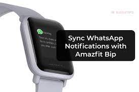 How To Get Whatsapp Notifications On Amazfit Bip And Bip S Whatsapp Message Sync Messages
