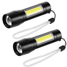Led Flashlight Small Torch Light Mini Size Emergency Light Rechargeable For Travel Outdoor Camping Hiking Shopee Malaysia