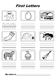 These printable kindergarten worksheets in pdf are easy to download in a single click. Little Kids First Letters Writing Practice By Linguring Tpt