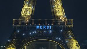 Welcome to the official account of the #eiffeltower! France Eiffel Tower Says Merci To Healthcare Workers Fighting Covid 19 Afp Youtube