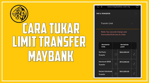 Cara tukar transfer limit maybank2u tukar limit rm 10000 full tutorial malayu 2020 tofay update #cara_tukar. Cara Tukar Limit Transfer Maybank2u Youtube