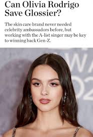 Kan Olivia Rodrigo Rädda Glossier? BOF : r/glossier
