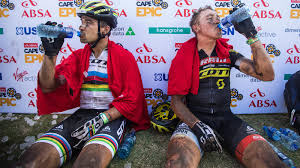 Det tager europamester frei sig i sidste ende af, mens rissveds fører fra start til slut. Cape Epic Stage 2 Scott