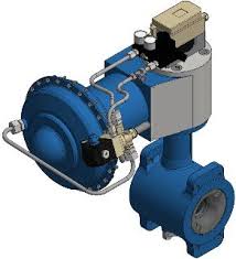 Maxifluss Control and quick-acting shut-off valve for gases