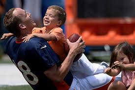 It turns out, manning was reluctant to participate until a mom convinced. Peyton Manning Gets Tackled By His Son At Training Camp Bleacher Report Latest News Videos And Highlights