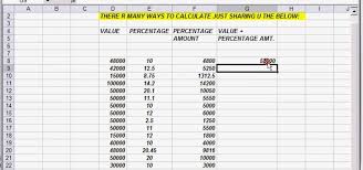 How To Calculate And Add Running Percentages In Excel
