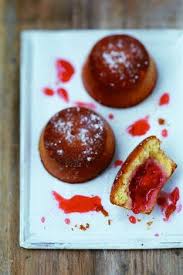 Coulants Au Beurre Sale Cœur De Fraise Recettes De Cuisine Recette Larousse Cuisine