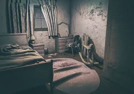 A mum's plea for help decorating a mysterious door in the middle of her child's bedroom has gone viral for being creepy. Fotos Lizenzfreie Bilder Grafiken Vektoren Und Videos Von Creepy Bedroom Adobe Stock