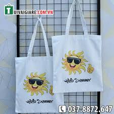Túi Vải Canvas Có Khóa Kéo Và Ngăn Con Chất Lượng Tại HCM