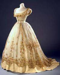 Ephemeral Elegance Embroidered Tulle Ball Gown Ca 1865 Via Wien Vintage Dresses 1800 Historical Dresses Victorian Clothing