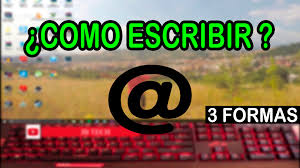 Una de las diferencias más confusas para los usuarios de computadoras es la colocación de la tecla @ o el símbolo arroba, que es necesaria para el envío de correo. Como Escribir El Arroba En Nuestro Pc Jb Tech