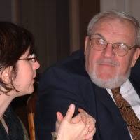 The Honorable Leslie 'Les' Aspin, Jr., (right), U.S. Secretary of Defense,  poses for a picture with Ms. Allison Dodd and Mr. Larry Taylor (left) at  the Pentagon, Washington, D.C., Feb. 10, 1993.