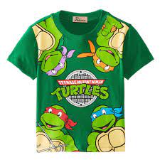 Tmnt Teenage Mutant Ninja Turtles Baby Kid Boy Girls Tops T Shirt Clothes Blouse Walmart Com