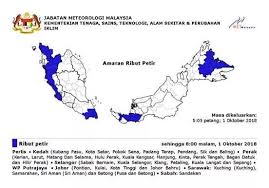 Here are 2 possible meanings. Borneo Amaran Ribut Petir Oleh Jabatan Meteorologi Facebook