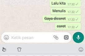 Tante cantik hot | twuko. 6 Cara Membuat Format Tulisan Unik Di Whatsapp Halaman All Kompas Com