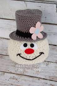 Frosty The Snowman Hat Newborn 6 Months By Yarningtobe On Etsy 35 00 Crochet Christmas Stocking Pattern Crochet Hats Crochet Christmas Stocking