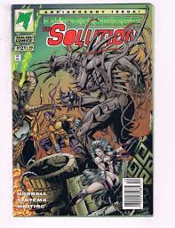 Malibu started with the bravura line of comics. Ultraverse The Solution 12 Vf Malibu Comics Comic Book Hudnall De16 Hipcomic