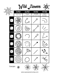 Learn To Draw A Wild Flower Art Lesson Plans Art Handouts Learn To Draw