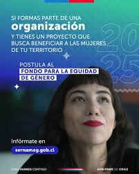 💜 Ya puedes postular al Fondo para la Equidad de Género 2025 📌 Esta es tu  oportunidad para impulsar iniciativas que fortalezcan la participación, el  liderazgo y la organización de mujeres en