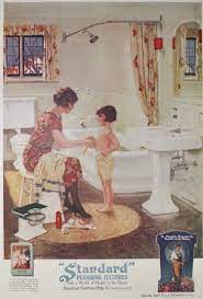 Collect envelopes, cards, and monetary gifts presented at weddings, showers, and more with this elegant antique white wedding card box. Standard Plumbing Fixtures Bathroom Ad Vintage 1920s Good Housekeeping Magazine Advertisement Vintage Bath Plumbing Fixtures Bathroom Vintage Interiors