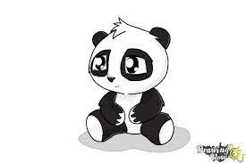 10 steps to draw a lion. How To Draw A Cute Panda Drawingnow