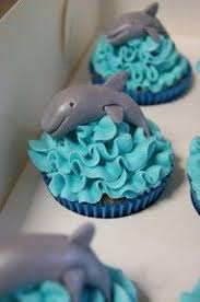Dolphin Cupcakes Delphin Cupcakes Cupcake Kuchen Delphin Kuchen