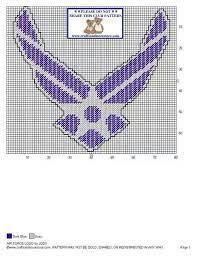 Instructions for both projects are provided. Air Force Logo Plastic Canvas Patterns Canvas Patterns Sewing Logo