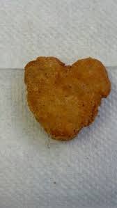 Submitted 8 months ago by youneakusername. Heart Shaped Chicken Nugget From Wendy S Awwww Chicken Nuggets Shapes Heart Shapes