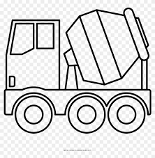 There are tons of great resources for free printable color pages online. Concrete Mixer Truck Coloring Page Camion Hormigonera Dibujo Free Transparent Png Clipart Images Download