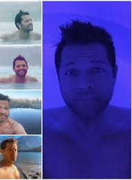 He looked so stunning in White #mishacollins Mishamigos