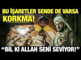 Bu Isaretler Sende De Varsa Korkma Bil Ki Allah Seni Seviyor Sen De Hangisi Var Ask I Neva Youtube 2020 Isaretler Dualar Inanc