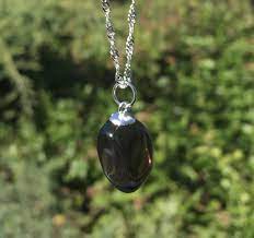 Apache Tear Necklace Etsy Obsidian Jewelry Obsidian Arrowhead Necklace Necklace Etsy