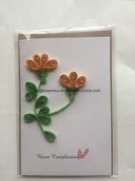 This love for paper has just escalated and branched out to other paper crafts! China Customize Flower Paper Quilling Greeting Card China Quilling Cards And Printing Card Price
