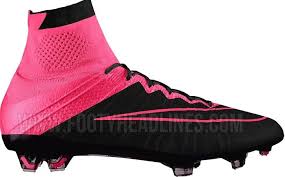 Black And Pink Rugby Boots Pin On Football Boots