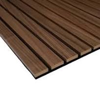 Akoestische panelen in hout | Eiken, Amerikaanse walnoten ...