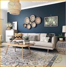 31 Modern Accent Wall Ideas For Any Room In Your House Accent House Ideas Beige Living Rooms Accent Walls In Living Room Blue Walls Living Room