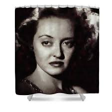 Bette Davis Vintage Hollywood Actress #5 Long Sleeve T-Shirt by Esoterica  Art Agency