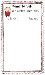 Daily Five Read To Self T Chart Daily Five Daily 5