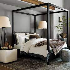 Dover textured black queen canopy bed. 22 Best Black Canopy Beds Ideas In 2021 Bedroom Design Bedroom Inspirations Bedroom