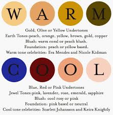 Pin By Cindygems On Makeup Colors For Skin Tone Warm Skin Tone Cool Skin Tone