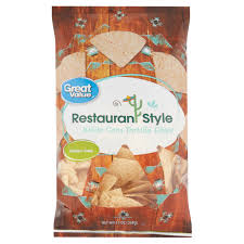 With authenticity this accessible?and affordable?it's easy to treat your . Great Value Restaurant Style White Corn Tortilla Chips 13 Oz Walmart Com