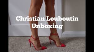 Christian Louboutin Unboxing And Try On