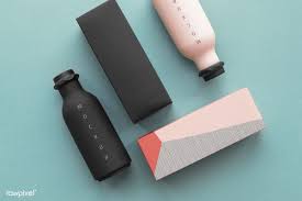 Download Download Premium Psd Of Minimal Reusable Water Bottle Mockup Design 1209863 Bottle Mockup Mockup Design Cool Packaging Design