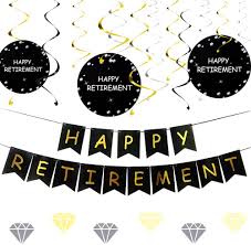 You can add these songs to a . Laventy 13 Pcs Happy Retirement Banner Happy Retirement Party Decorations For Farewell Party Decoration Toys Games Banners